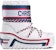 (W) But Dior Dioralps Snow Boots 'Putih Print Nailon Berkilau' KCI685SNY_S42W