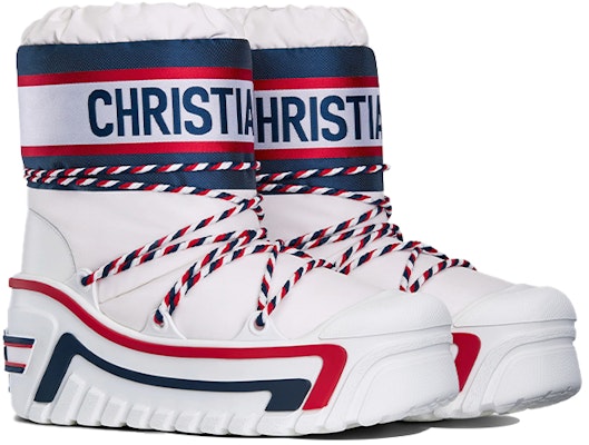 (Women) Dior Dioralps Snow Boots 'Shiny Nylon Print White' KCI685SNY_S42W Lookbook (Women) Dior Dioralps Snow Boots 'Shiny Nylon Print White' KCI685SNY_S42W