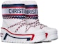 Lookbook (W) But Dior Dioralps Snow Boots 'Putih Print Nailon Berkilau' KCI685SNY_S42W