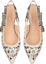 Shop (W) Dior Dioramour Flat 'Corak Graffiti - Krim' KCB668DGE_S10W