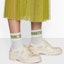 Sizing (W) Dior DiorIron 'Platform Derby Kulit Putih' KCB699ACA_S03W