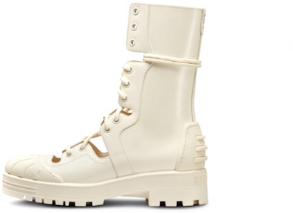 (W) Dior ディオールアイアン ブーツ 厚底白 KDI674ACA_S03W Buy (W) Dior ディオールアイアン ブーツ 厚底白 KDI674ACA_S03W