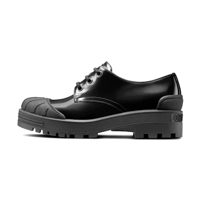 (W) Dior DiorIron Derby 'Leather Platform - Black'