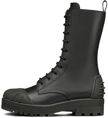 (Women) Dior DiorIron Mid-Top 'Black Leather' KDI647CRU_S900 Buy (Women) Dior DiorIron Mid-Top 'Black Leather' KDI647CRU_S900
