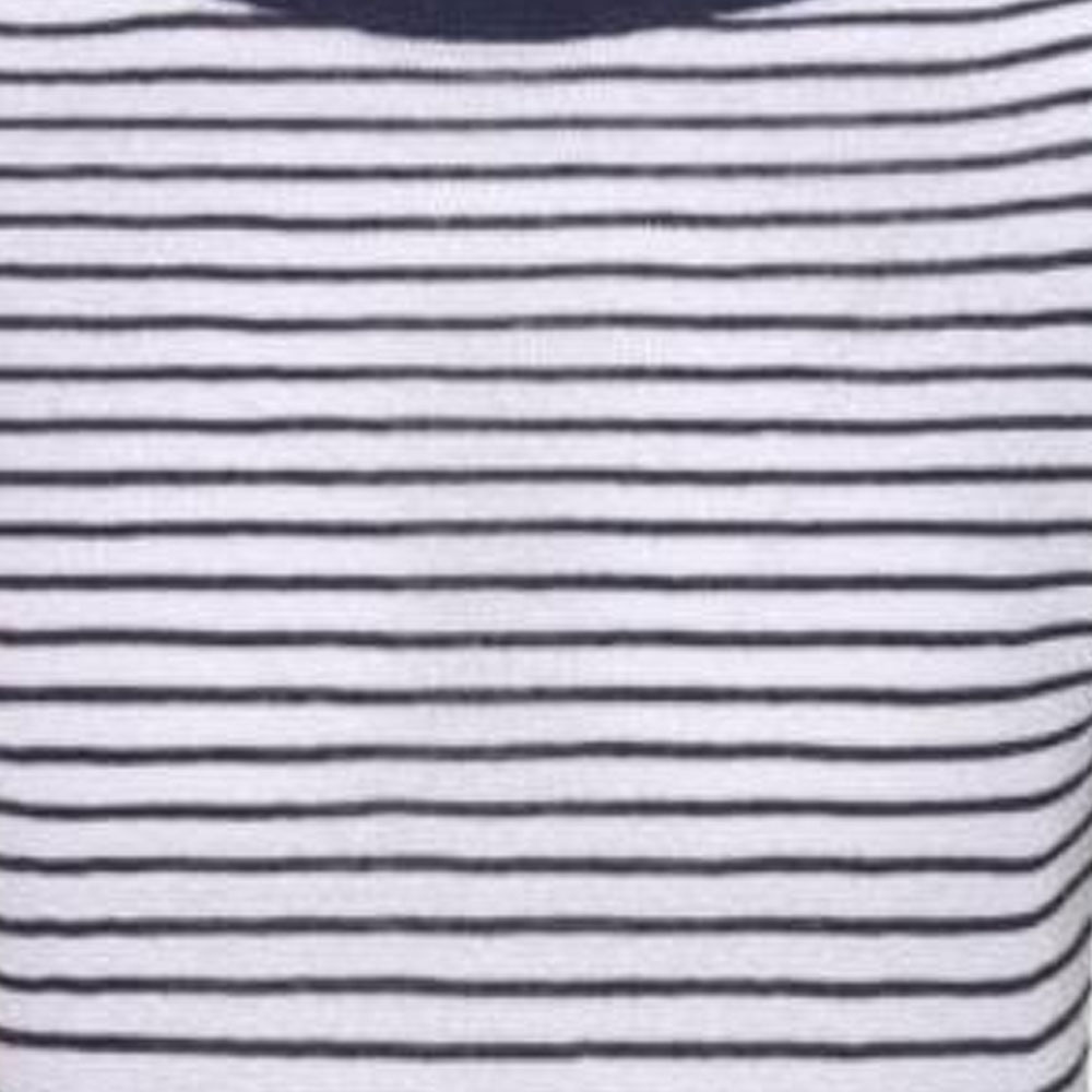 Purchase (W) DIOR Dioriviera 條紋圓領長袖針織衫 白色 444S97AM785-X5883