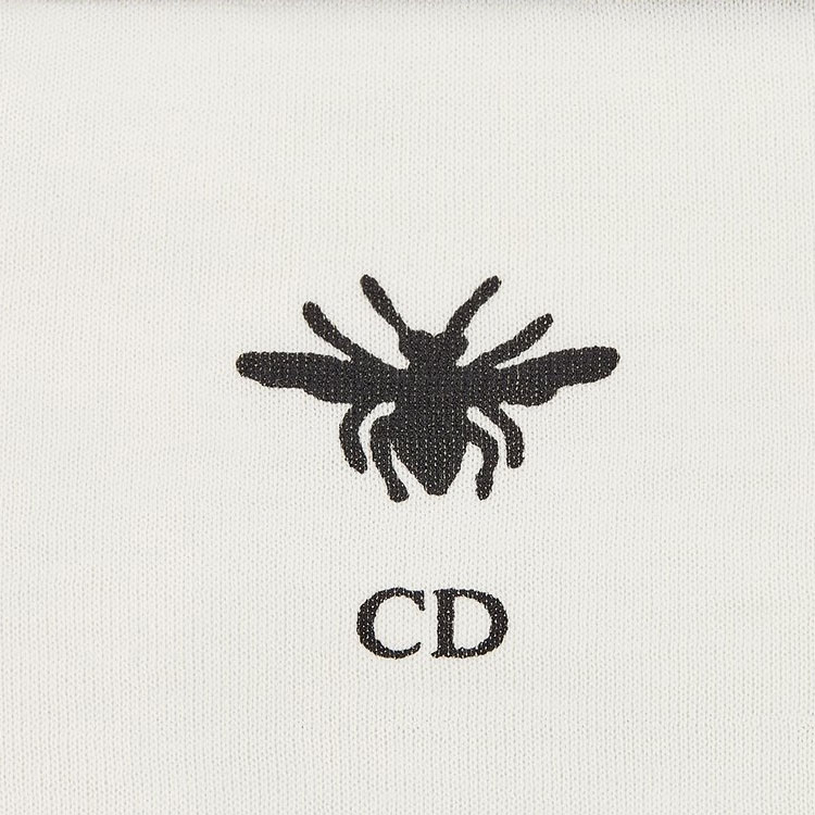 (Women) DIOR DIORIVIERA FW24 Logo Print Casual Crewneck T-Shirt Women Beige. 443T27A4537-X0853 圖 4