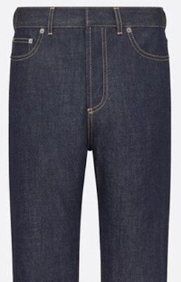 (W) Dior Dioriviera FW24 Oblique Print Jeans Wanita Biru Potongan Lurus 442P31A3161-X5461 Purchase (W) Dior Dioriviera FW24 Oblique Print Jeans Wanita Biru Potongan Lurus 442P31A3161-X5461