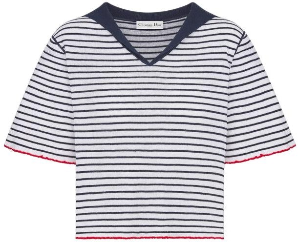 women-dior-dioriviera-fw-24-striped-v-neck-slim-knit-top-navy-blue-sweater-444-s67-am-785-x5883