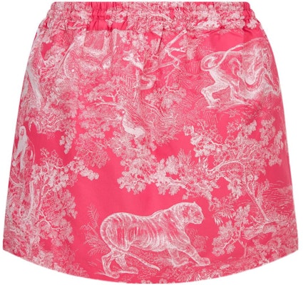 (Women) DIOR Dioriviera Pink Toile de Jouy Print Tie-Waist Casual Skirt Women’s. 147J42A2826-X4856 Lookbook (Women) DIOR Dioriviera Pink Toile de Jouy Print Tie-Waist Casual Skirt Women’s. 147J42A2826-X4856