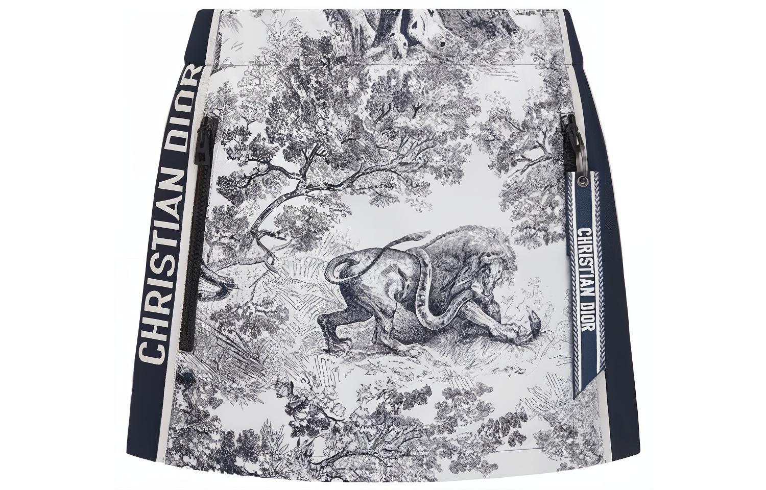 (Women) Dior Dioriviera SS23  Floral Print Relaxed Fit Shorts 227P53A2826-X0861