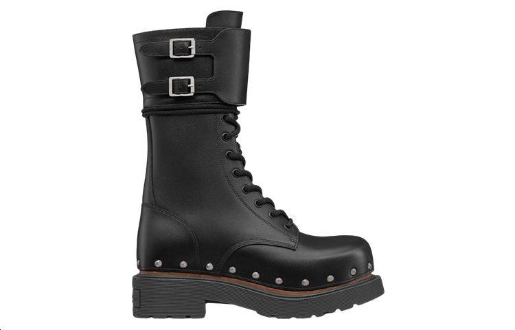 Order (W) Bota Dior Diorquake Tobillera 'Cuero Negro Moda' KDI774VEA_S900