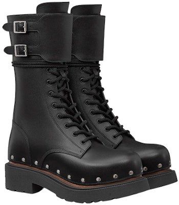 (W) Diorquakeアンクルブーツ (ブラックレザー) KDI774VEA_S900 Order (W) Diorquakeアンクルブーツ (ブラックレザー) KDI774VEA_S900
