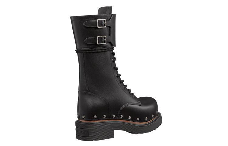 Shop (W) Bota Dior Diorquake Tobillera 'Cuero Negro Moda' KDI774VEA_S900