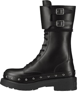 DIOR迪奧 Diorquake 牛皮革 系帶 短靴 女款 黑色 Buy DIOR迪奧 Diorquake 牛皮革 系帶 短靴 女款 黑色