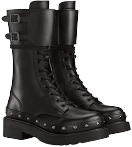 DIOR迪奧 Diorquake 牛皮革 系帶 短靴 女款 黑色 Lookbook DIOR迪奧 Diorquake 牛皮革 系帶 短靴 女款 黑色