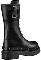 DIOR迪奧 Diorquake 牛皮革 系帶 短靴 女款 黑色 Shop DIOR迪奧 Diorquake 牛皮革 系帶 短靴 女款 黑色