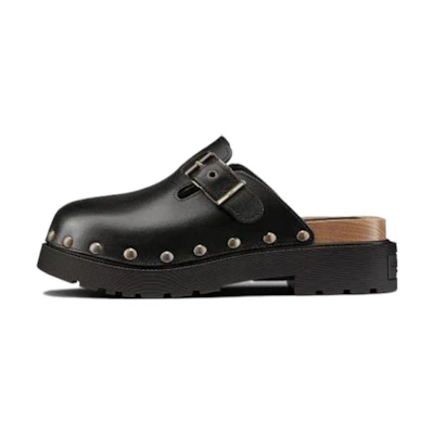 (W) Dior Diorquake Calfskin Flats 'Black'