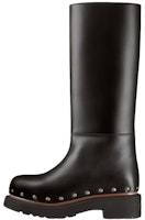 (Women) Dior Diorquake Calfskin Mid-Boot 'Studded Black' KDI773VEA_S900 (Women) Dior Diorquake Calfskin Mid-Boot 'Studded Black' KDI773VEA_S900