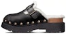 (W) Sandal Dior Diorquake Calfskin Rivet 'Hitam' KCB751VES_S29X