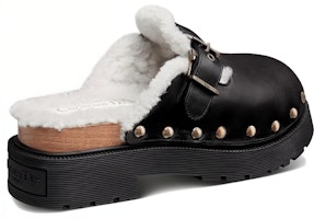 (W) Diorquake カーフスキン リベット サンダル (黒) KCB751VES_S29X Shop (W) Diorquake カーフスキン リベット サンダル (黒) KCB751VES_S29X