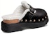 (W) Sandal Dior Diorquake Calfskin Rivet 'Hitam' KCB751VES_S29X
