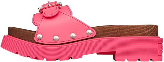 (Women) Dior Diorquake Clog 'Bright Pink Studs' KDQ717VEA_S16F (Women) Dior Diorquake Clog 'Bright Pink Studs' KDQ717VEA_S16F