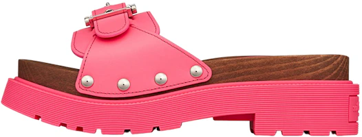 (Women) Dior Diorquake Clog 'Bright Pink Studs' KDQ717VEA_S16F (Women) Dior Diorquake Clog 'Bright Pink Studs' KDQ717VEA_S16F