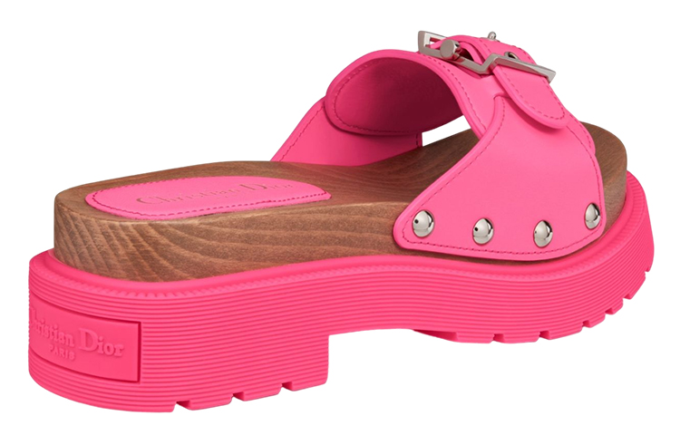 Shop (W) 迪奥 Diorquake 木屐 '亮粉铆钉' KDQ717VEA_S16F