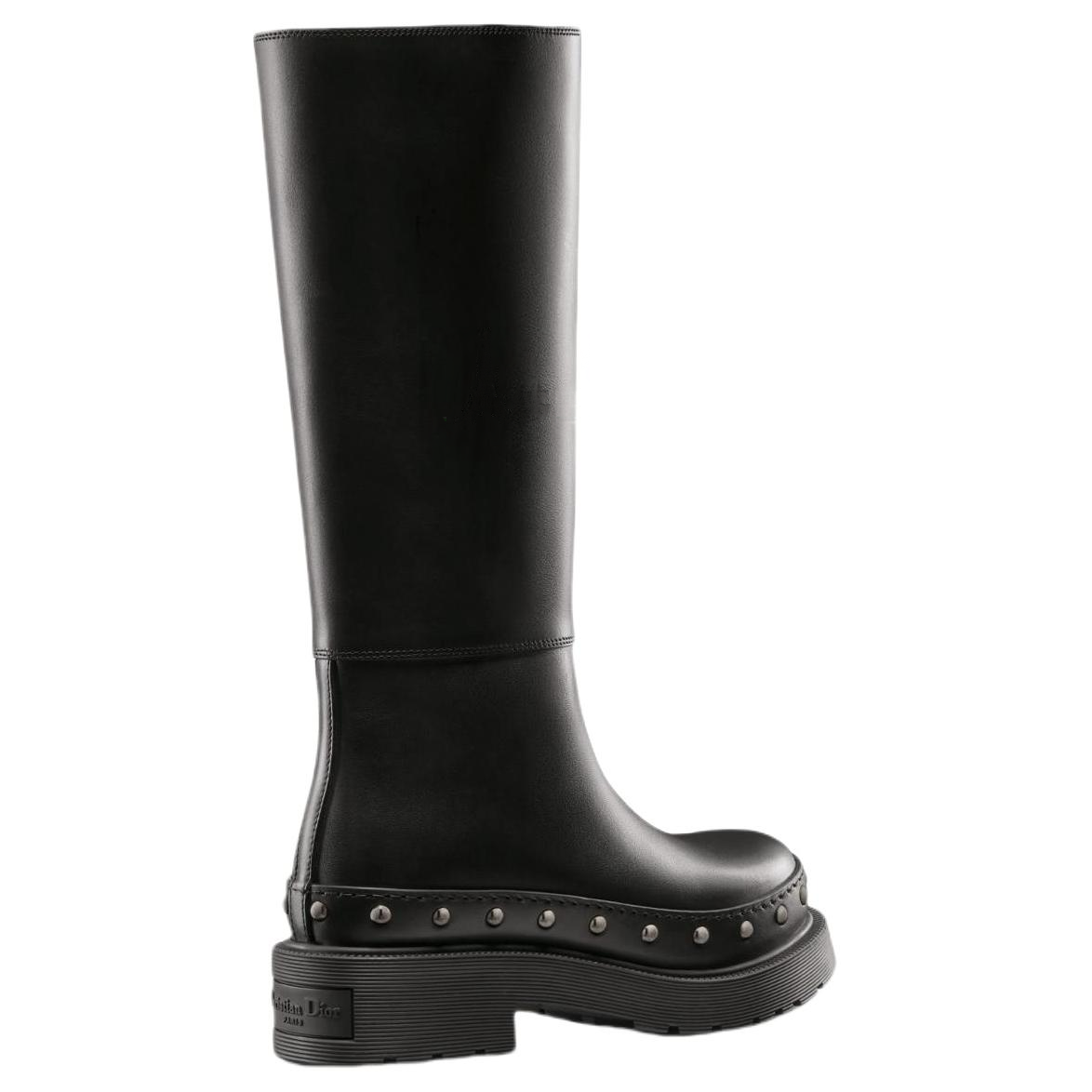 Lookbook (W) Dior Diorquake Leren High-Top ''Zwart Fashion'' KCI777VEA_S900