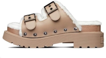 (Women) Dior Diorquake Leather Studded Sandal 'Light Brown' KCQ743VES_S40M (Women) Dior Diorquake Leather Studded Sandal 'Light Brown' KCQ743VES_S40M