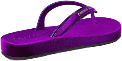 Shop (Women) Dior Diorsea Flat Thong 'Fashion Purple Sandal' KCQ870VEV_S15V