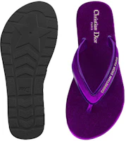 Purchase (Women) Dior Diorsea Flat Thong 'Fashion Purple Sandal' KCQ870VEV_S15V