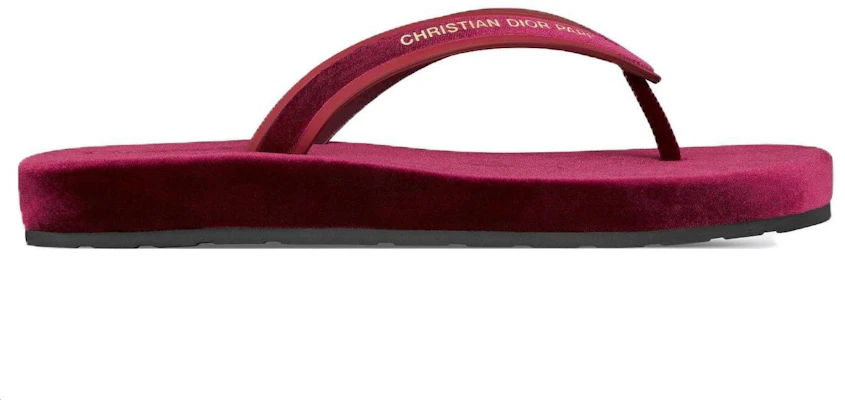 (W) Dior Diorsea Tongs Plates ''Crimson'' KCQ870VEV_S23R Order (W) Dior Diorsea Tongs Plates ''Crimson'' KCQ870VEV_S23R