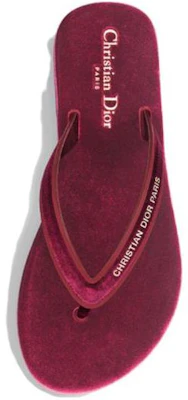 (W) Dior Diorsea Tongs Plates ''Crimson'' KCQ870VEV_S23R Shop (W) Dior Diorsea Tongs Plates ''Crimson'' KCQ870VEV_S23R