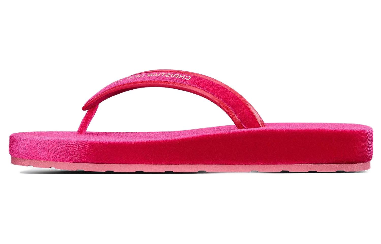 (Women) Dior Diorsea Thong Flat Sandals 'Pink Fashion' KCQ870VEV_S65P