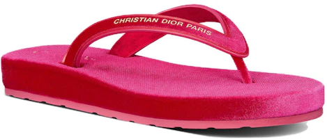 Order (Women) Dior Diorsea Thong Flat Sandals 'Pink Fashion' KCQ870VEV_S65P
