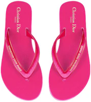 Lookbook (Women) Dior Diorsea Thong Flat Sandals 'Pink Fashion' KCQ870VEV_S65P