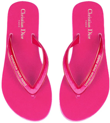 (W) Dior Diorsea Teenslippers Platte Sandalen ''Roze Mode'' KCQ870VEV_S65P Lookbook (W) Dior Diorsea Teenslippers Platte Sandalen ''Roze Mode'' KCQ870VEV_S65P