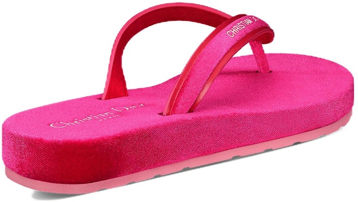 (W) 디올 디올씨 핑크 Thong 플랫 샌들 KCQ870VEV_S65P Shop (W) 디올 디올씨 핑크 Thong 플랫 샌들 KCQ870VEV_S65P