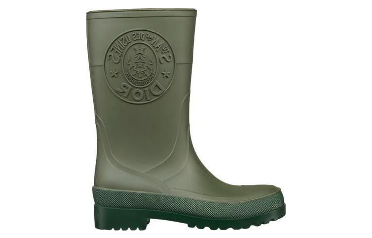 Order (W) 디올 디오유니온 러버 뮬 (카키) KCI882RUB_S23H