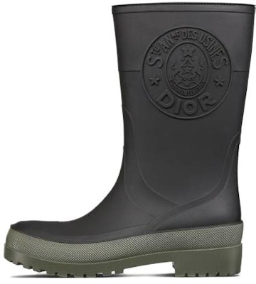 (Women) Dior Diorunion Rubber Slip-On Ankle Boots 'Black' KCI882RUB_S34X Buy (Women) Dior Diorunion Rubber Slip-On Ankle Boots 'Black' KCI882RUB_S34X