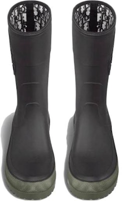 (W) Dior Diorunion Sepatu Boots Karet Slip-On 'Hitam' KCI882RUB_S34X Lookbook (W) Dior Diorunion Sepatu Boots Karet Slip-On 'Hitam' KCI882RUB_S34X