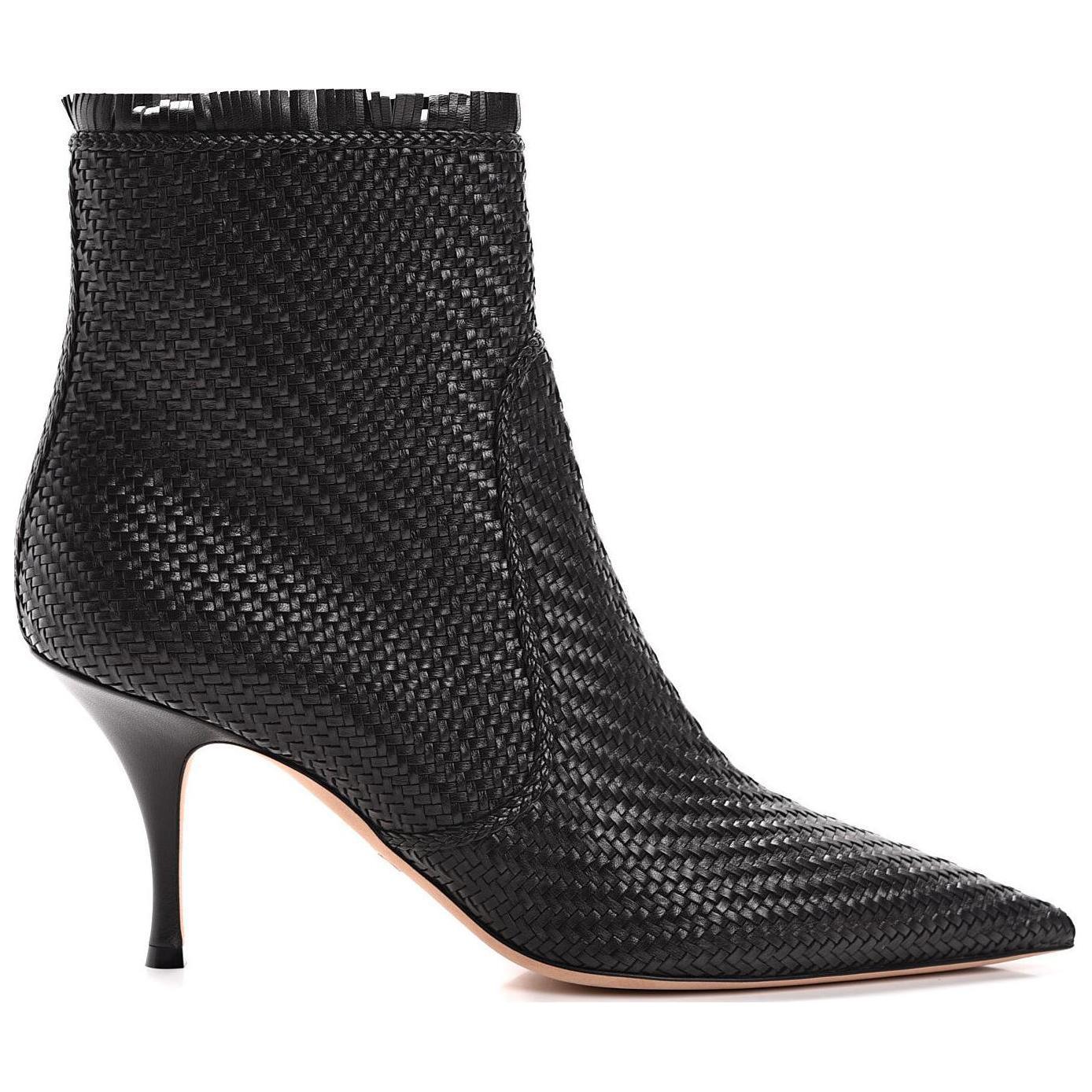 (W) Dior District Woven Leather Boot 'Black' 圖 2