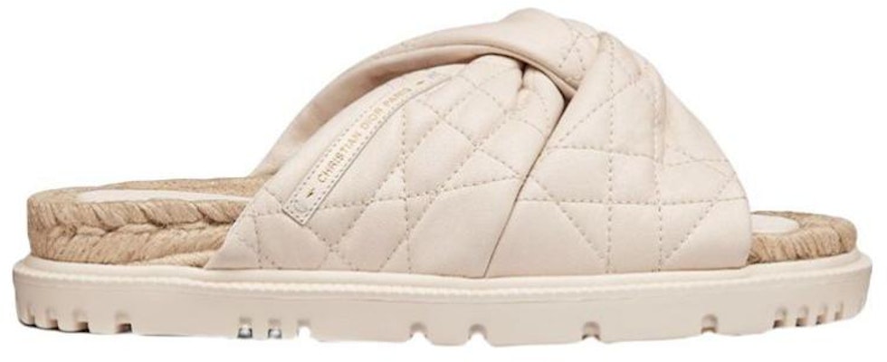 DIOR 迪奧 Dtwist 舒適涼拖鞋 女款 米色 Order DIOR 迪奧 Dtwist 舒適涼拖鞋 女款 米色