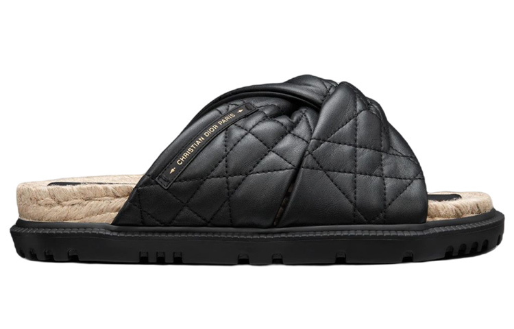 Order (W) Dior Dtwist Slide 'Hitam' KDQ705CQL_S900