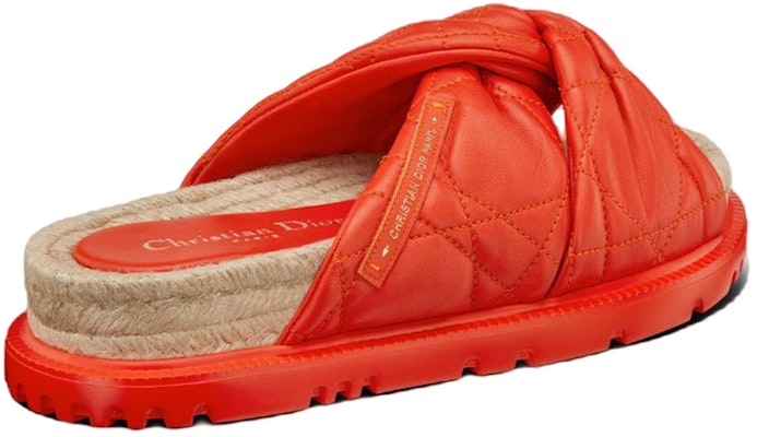 (Women) Dior Dtwist Slide 'Orange' KDQ705CQL_S18O Lookbook (Women) Dior Dtwist Slide 'Orange' KDQ705CQL_S18O