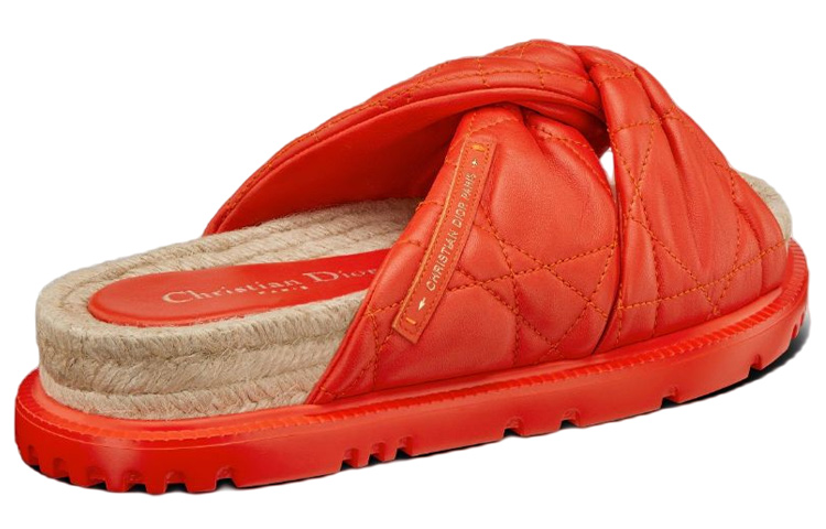 Purchase (W) 디올 Dtwist 슬라이드 '오렌지' KDQ705CQL_S18O