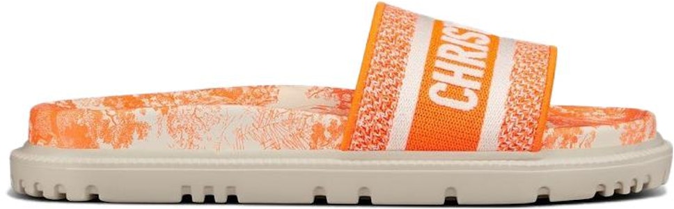 (W) 迪奥 Dway '亮橙色徽标刺绣' KCQ550TJU_S74W Order (W) 迪奥 Dway '亮橙色徽标刺绣' KCQ550TJU_S74W