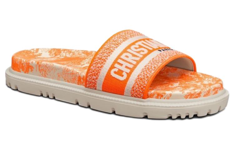 Lookbook (W) 디올 드웨이 "브라이트 오렌지 엠블럼 자수" KCQ550TJU_S74W