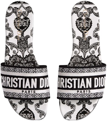 (W) Dior Dway Kanvas Mule 'Hitam Putih' KCQ209DME_S17X Shop (W) Dior Dway Kanvas Mule 'Hitam Putih' KCQ209DME_S17X
